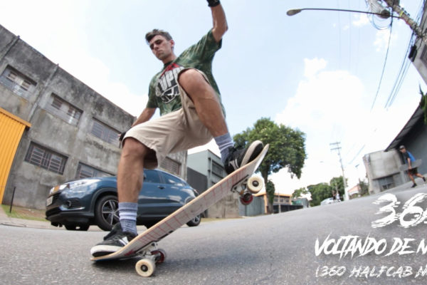 Aula de Slide 360 Voltando de Nose (360 Halfcab Noseslide)