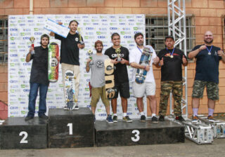 Brasileiro Freestyle Skateboard Contest Loterias Caixa 2022 Podium Profissional Brasileiro Freestyle Contest Loterias Caixa 2022
